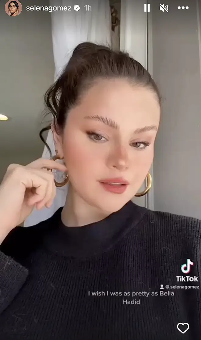 Selena posted a string of videos to TikTok