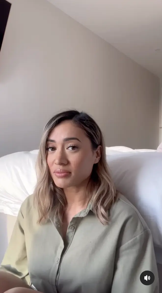 She posted a five-minute video explaining the situation
