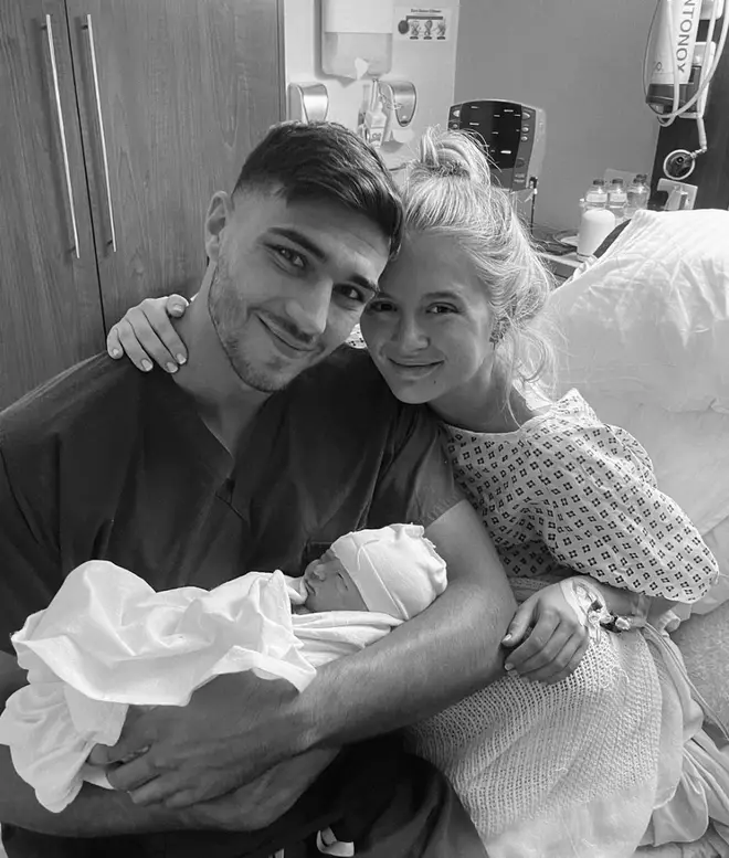 Molly-Mae and Tommy welcomed their baby girl Bambi last month