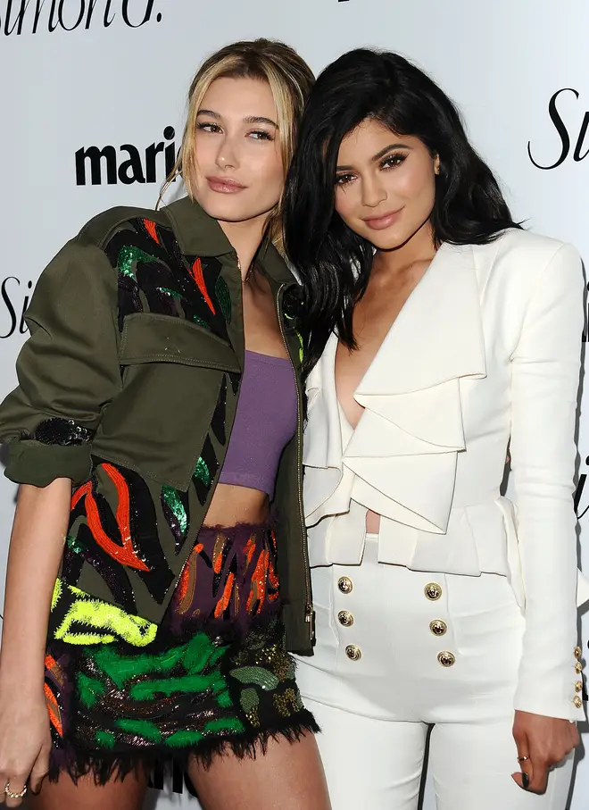 Hailey Bieber and Kylie Jenner have been friends for years