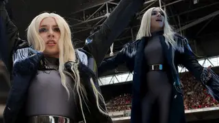 Ava Max delighted the crowd at Wembley Stadium