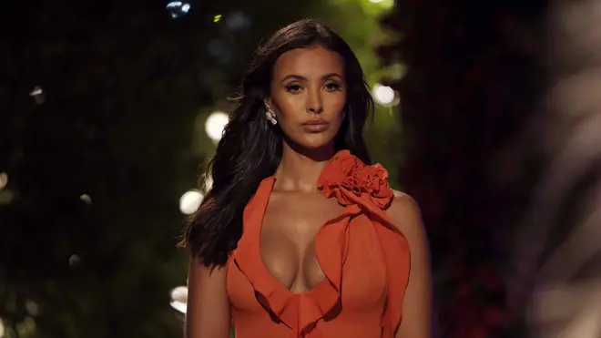 Maya wore orange in a dramatic Love Island episode