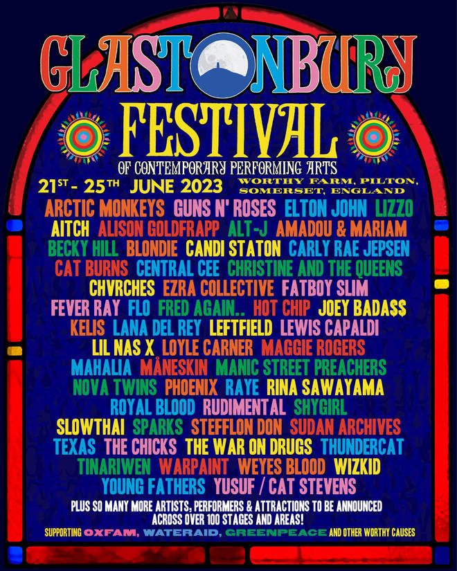 The 2023 Glastonbury line-up has been announced