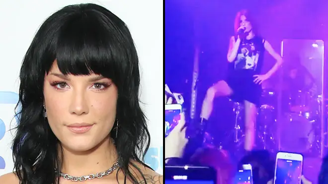 Halsey slams "Straight Pride” with powerful speech and outfit at London concert