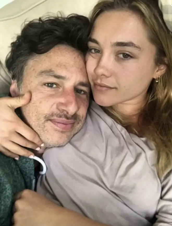 Florence Pugh and Zach Braff dated from 2019-2022