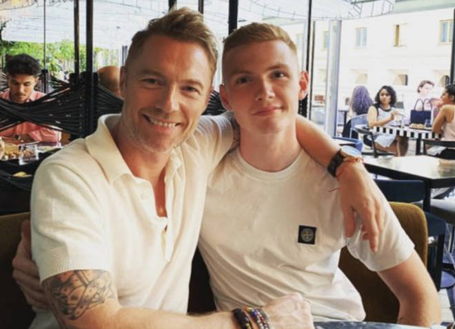 Jack Keating is Ronan Keating's son