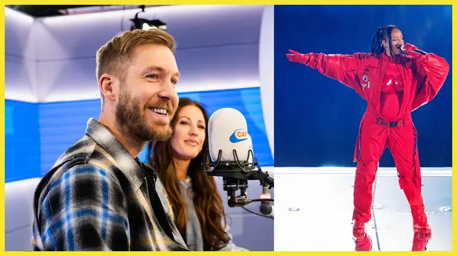 Calvin Harris on Rihanna's Super Bowl performance