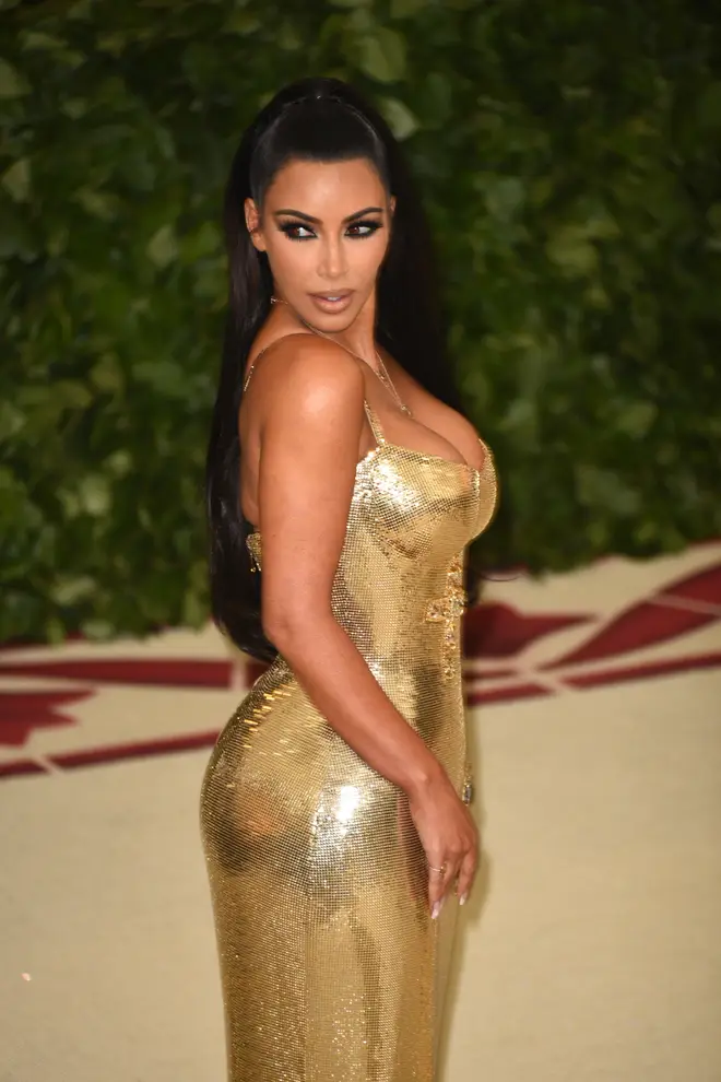 Kim Kardashian at the Met Gala 2018