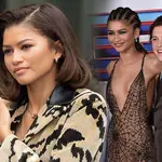 Zendaya was seen wearing a ring engraved with boyfriend Tom Holland's initials