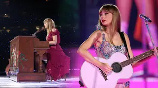 All of Taylor's acoustic numbers on tour