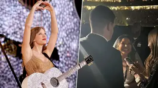 A couple got married at Taylor Swift's Eras Tour show