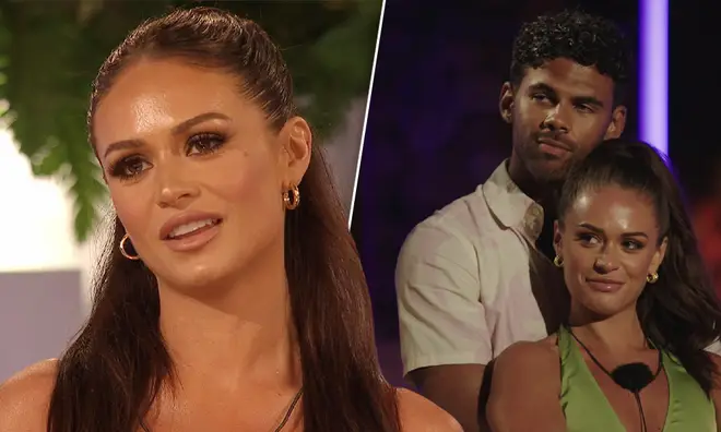 Love Island's Olivia Hawkins has responded to those Maxwell Samuda split rumours