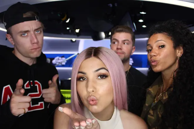 Mabel caught up with Capital Breakfast with Roman Kemp