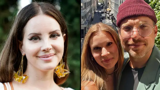 Lana Del Rey and Judah Smith and his wife Chelsea Smith