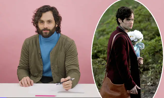 Penn Badgley took an exam all about himself