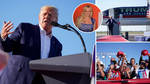 Donald Trump supporters flocked to the election rally in Waco, Texas, as prosecutors in New York weigh whether to bring criminal charges against the ex-President over alleged hush money payments to porn actor Stormy Daniels.