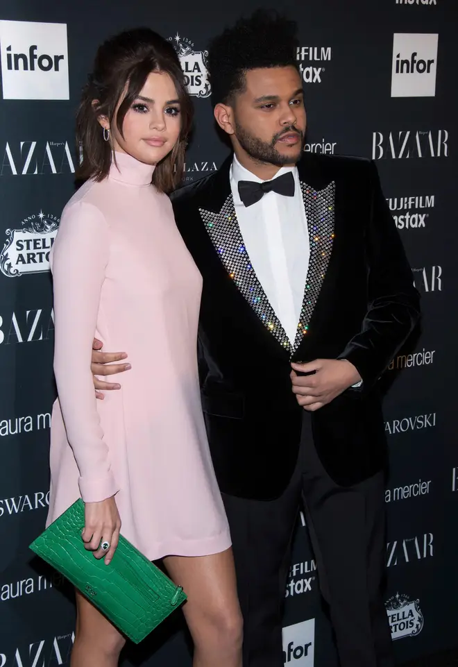 Selena Gomez dated The Weeknd in 2017