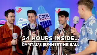 The Jonas Brothers join Roman at the Summertime Ball