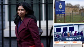 The government has announced plans to house asylum seekers at RAF Scrampton