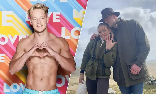 Love Island's Ollie Williams is engaged to the girl he left the show for