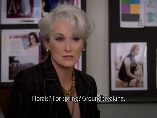 Miranda Priestly is not impressed