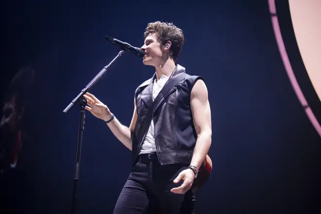 Shawn Mendes often wears sleeveless tops to show off his muscles