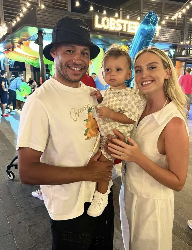 Perrie and Alex welcomed their baby boy in August 2021