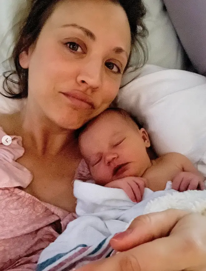 Kaley Cuoco has given birth to her first baby girl
