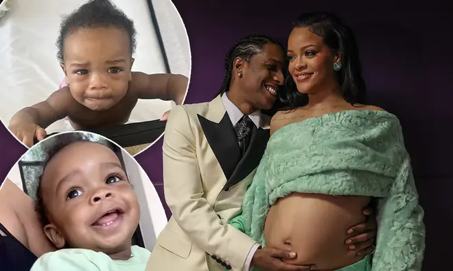 Every time Rihanna's baby boy's photos had us in awe