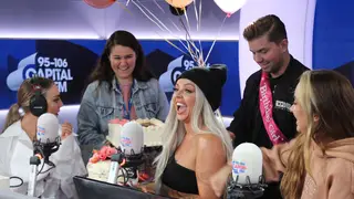 Jesy Nelson had a surprise birthday party with Capital Breakfast