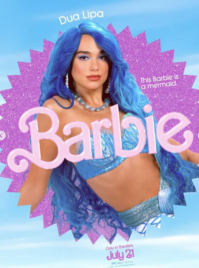 Dua Lipa is set to play mermaid Barbie