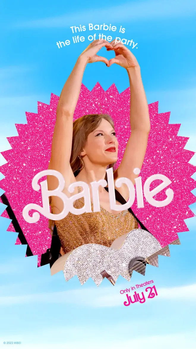 We made our own Taylor Barbie poster!