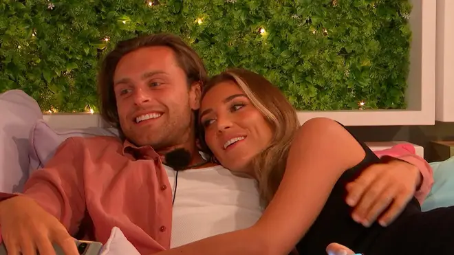 Rosie was coupled up with Casey on Love Island