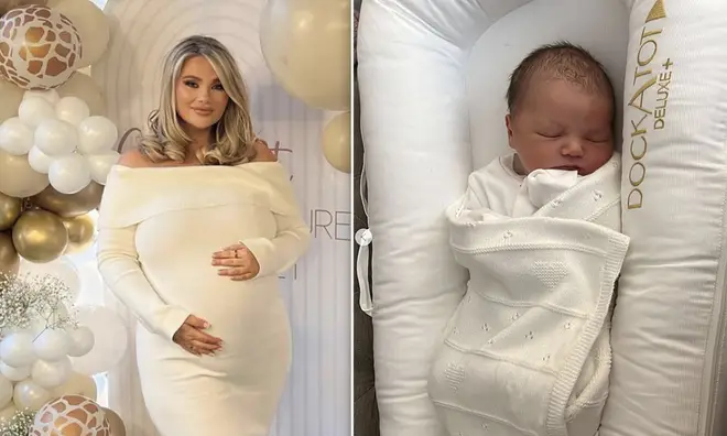 Love Island's Shaughna Phillips has welcomed a baby girl