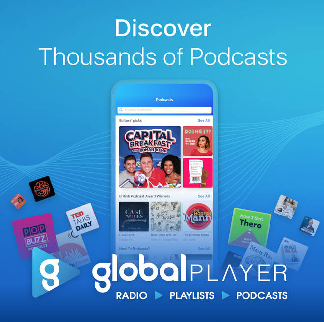 Global Player offers thousands of podcasts