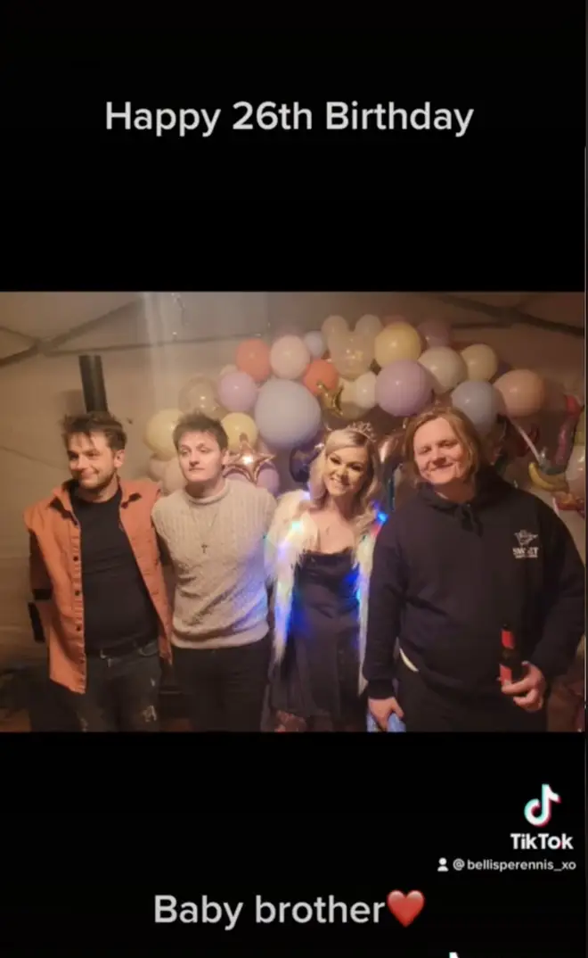 Lewis Capaldi's sister Danielle often shares photos of their family on social media