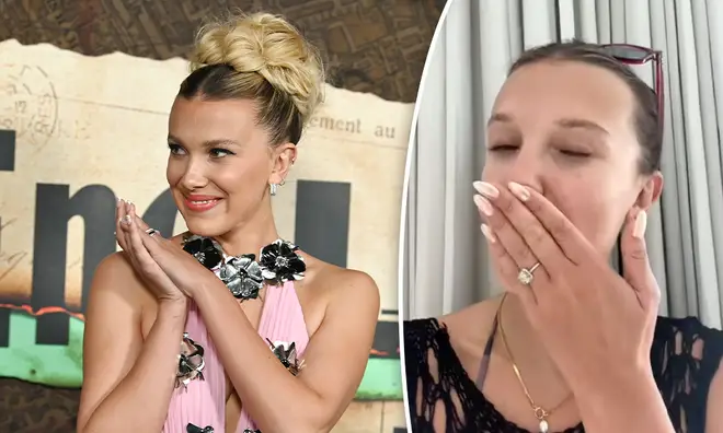 Millie Bobby Brown's ring is out of this world...