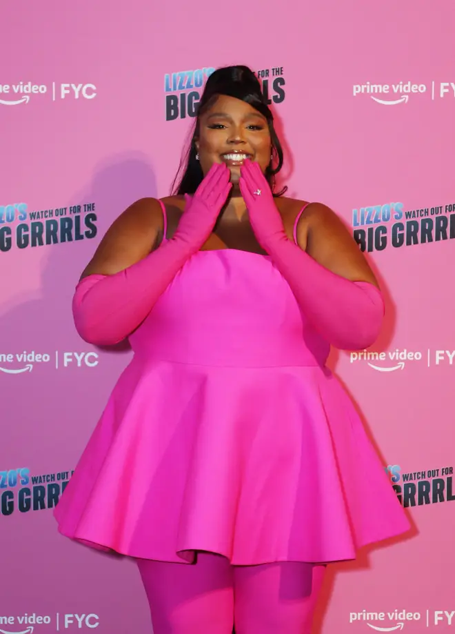 Lizzo at her Prime Video screening