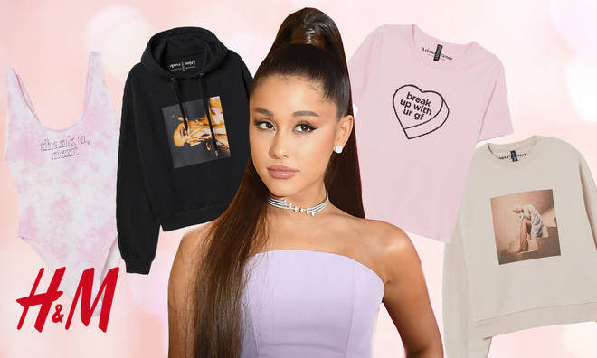 H&M have a range of Ariana Grande merch