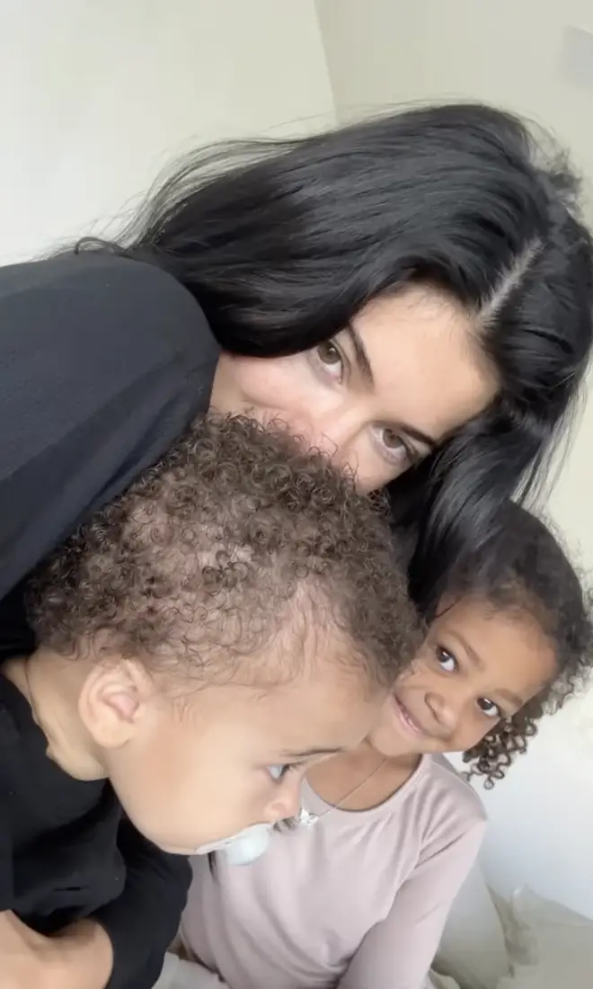 Kylie Jenner is a mum to Stormi and Aire