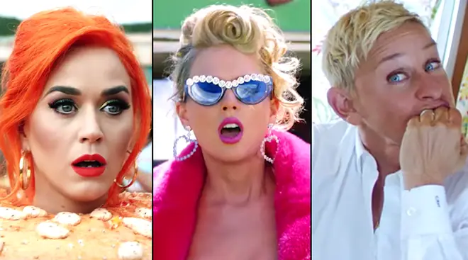Taylor Swift You Need To Calm Down music video celebrity cameos - including Katy Perry and Ellen DeGeneres