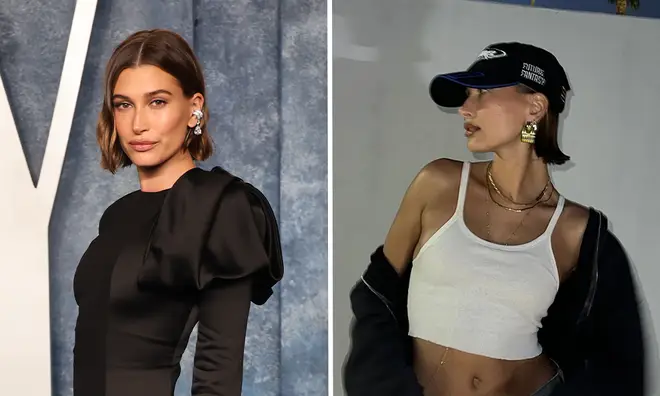 Hailey Bieber spoke out...