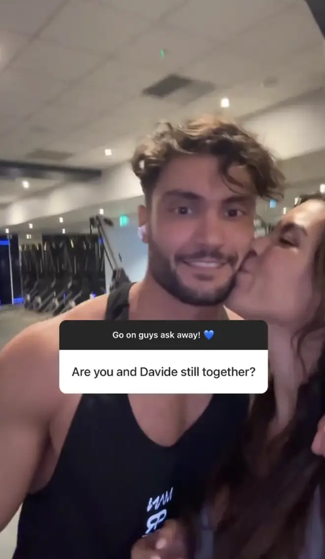 Ekin-Su confirmed her and Davide's relationship status amid split rumours