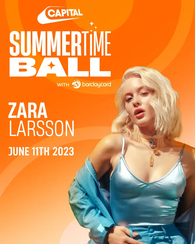 Zara Larsson joins this year's #CapitalSTB lineup