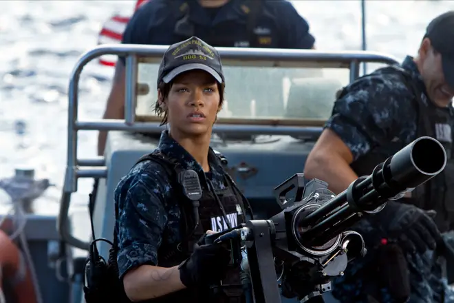 Rihanna made her acting debut in Battleship