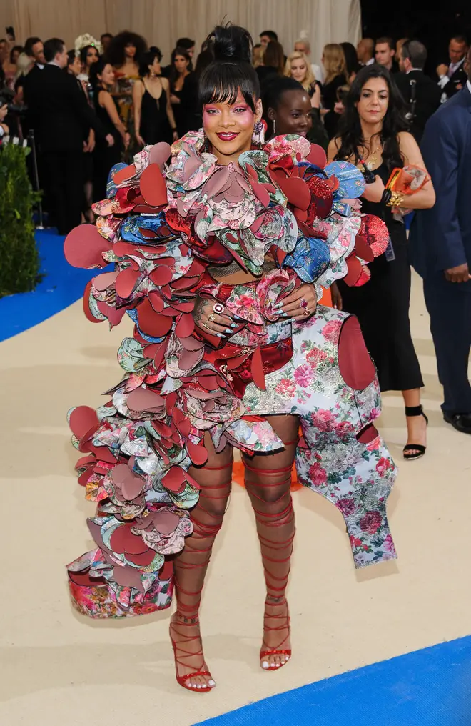 Rihanna at the Met Gala 2017