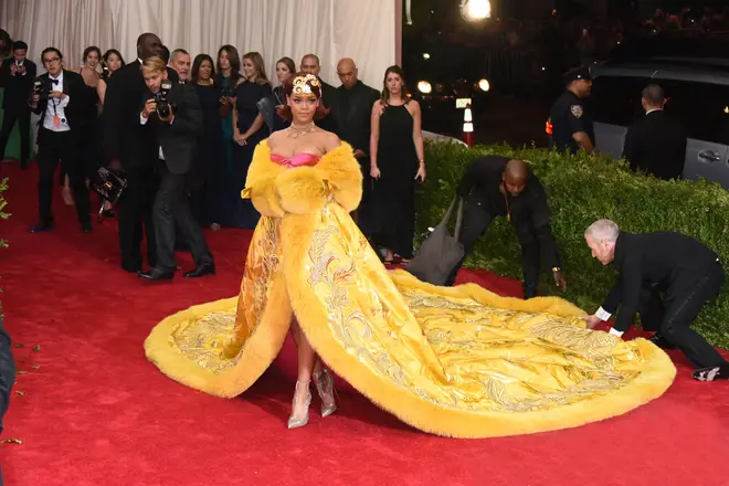 Rihanna at the Met Gala 2015