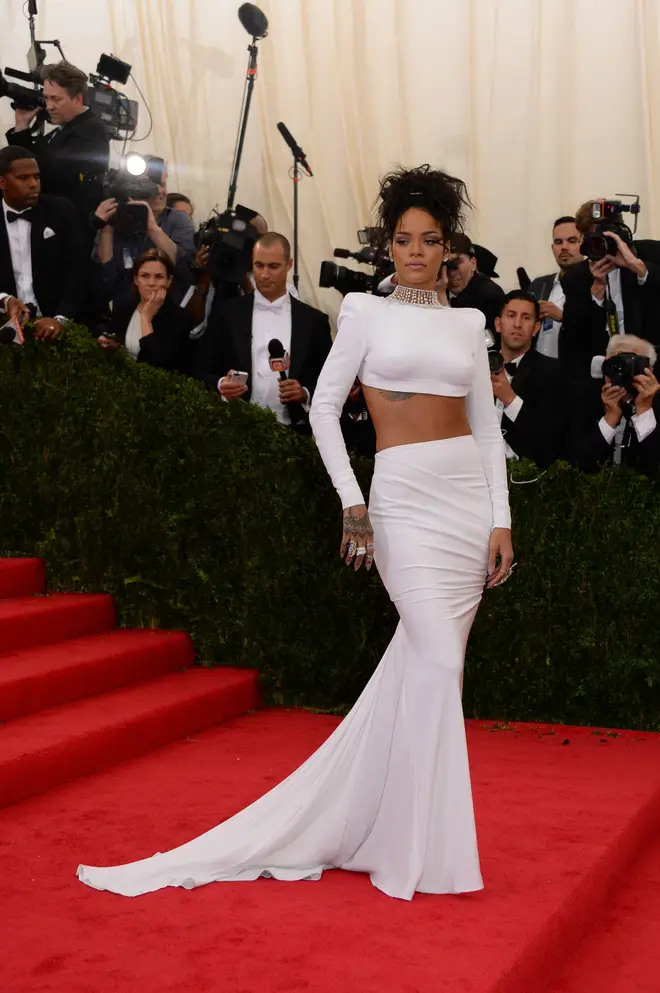 Rihanna at the Met Gala 2014