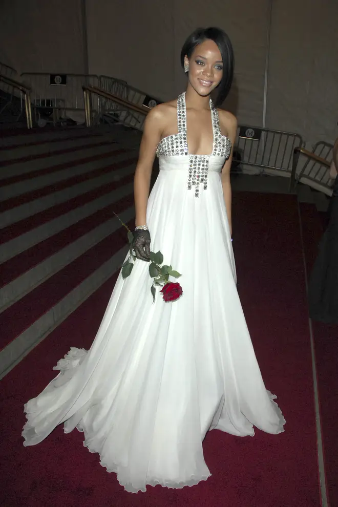 Rihanna at the Met Gala 2007