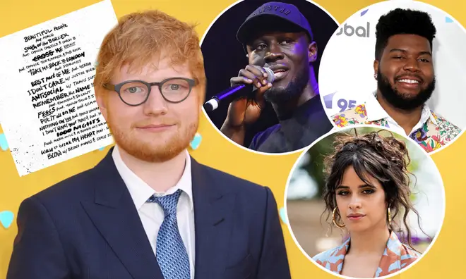 Ed Sheeran has an epic album of collaborations on the way